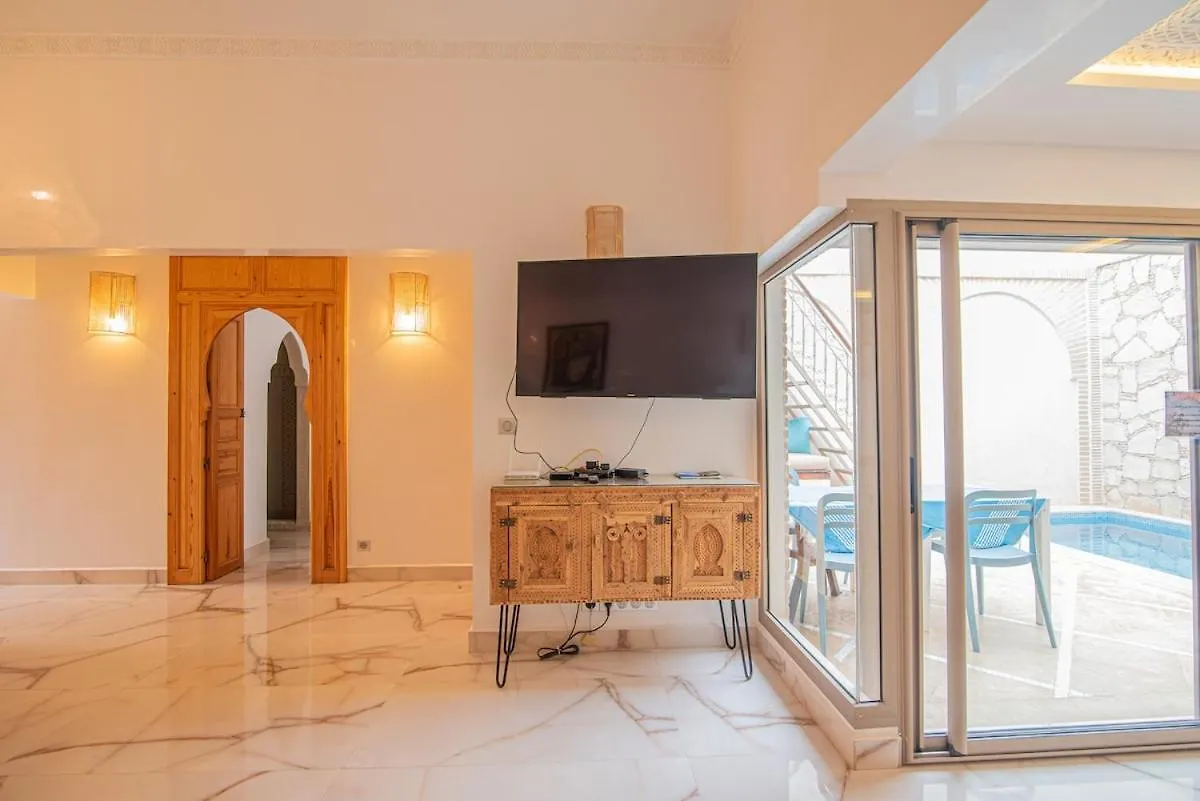 אגאדיר Villa Avec Piscine Chauffee A Seulement 10Min De La Mer ! מרוקו